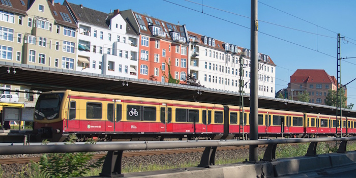 S-Bahn train in Berlin
